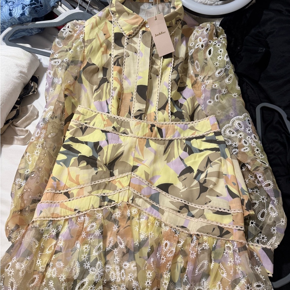 Zara Floral Lace Dress